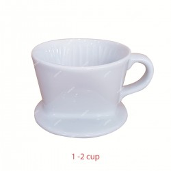 ถ้วยกรองกาแฟเซรามิก 1-2 แก้ว